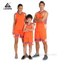 Set de jersey de baloncesto de sublimación barata personalizada